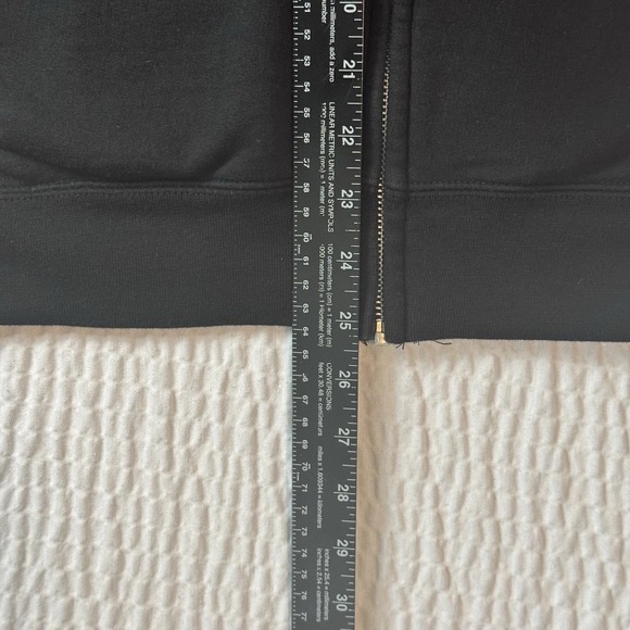 Liquid Death Promo Zip Up Hoodie Men's Small Black Grim Reaper Graphic Rare - Picture 11 of 13